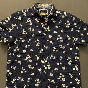 Denim and Flower men’s floral shirt